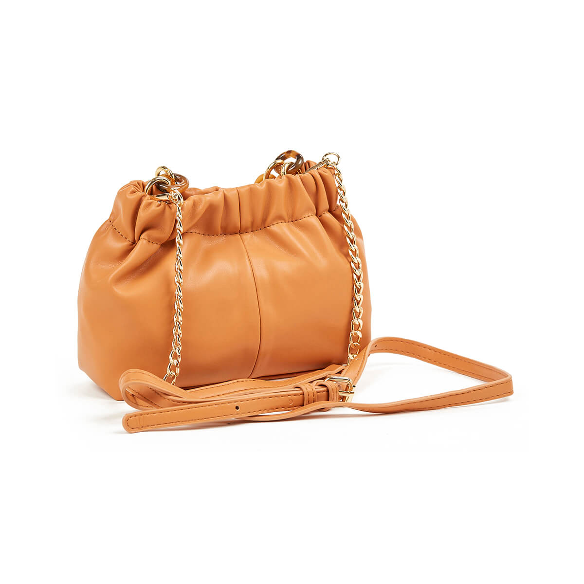 Verde Γυναικείο Αμπιγέ Τσαντάκι 01-1735 Ροδακινί