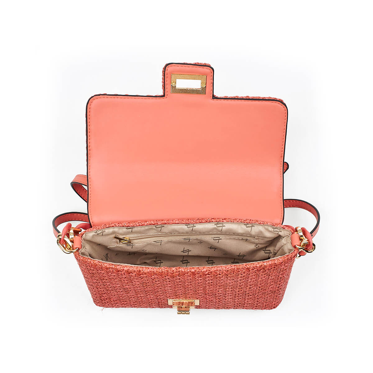 Verde Γυναικείο Αμπιγέ Τσαντάκι 01-1736 Βερικοκί