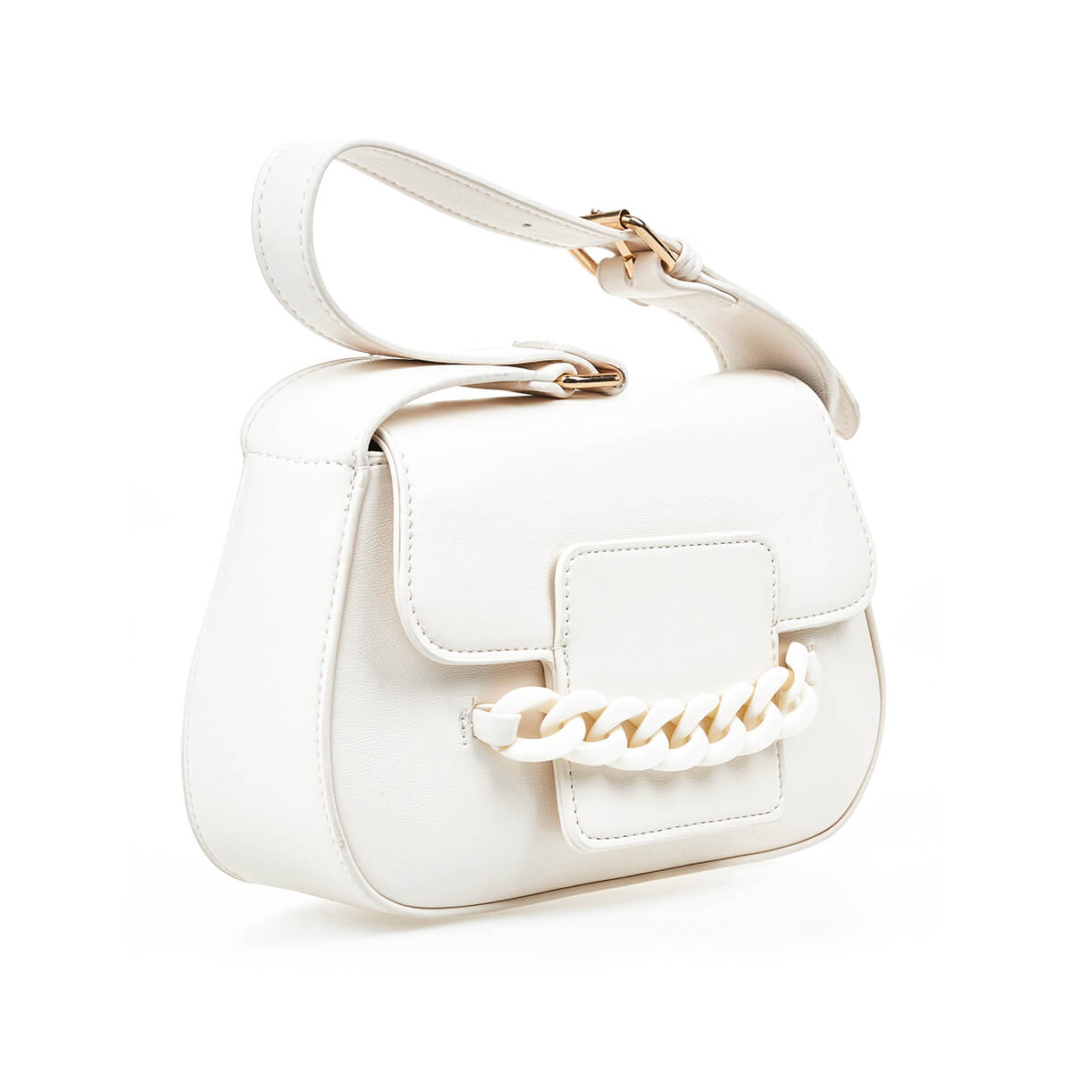 Verde Γυναικείο Αμπιγέ Τσαντάκι 01-1736 Εκρού