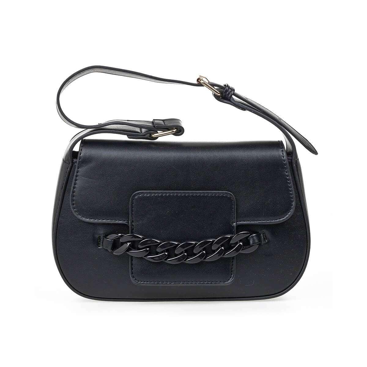 Verde Γυναικείο Αμπιγέ Τσαντάκι 01-1736 Μαύρο