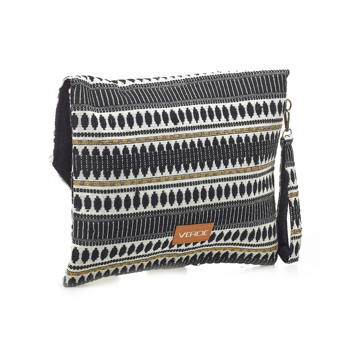 Verde Γυναικείο Αμπιγέ Τσαντάκι 01-1740 Βισκόζη Μαύρο