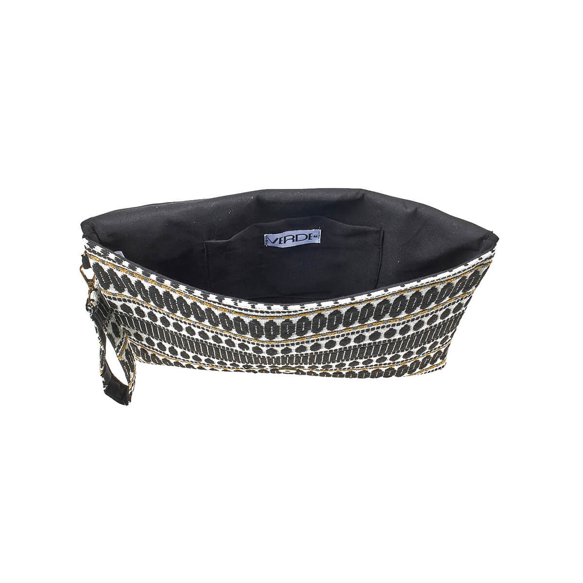 Verde Γυναικείο Αμπιγέ Τσαντάκι 01-1740 Βισκόζη Μαύρο