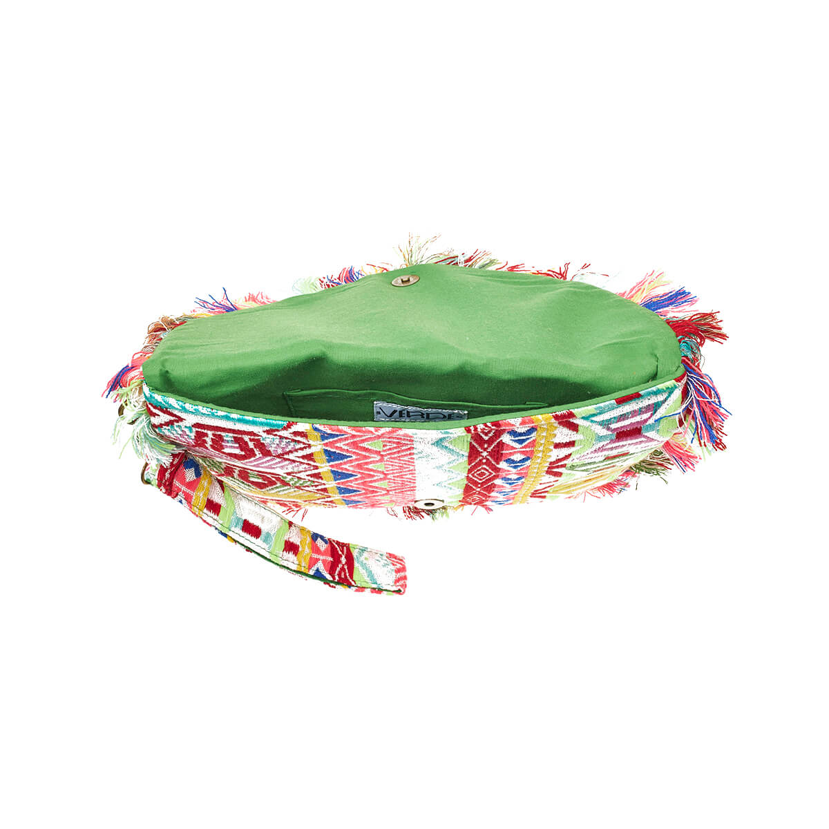 Verde Γυναικείο Αμπιγέ Τσαντάκι 01-1751 Βισκόζη Πολύχρωμο