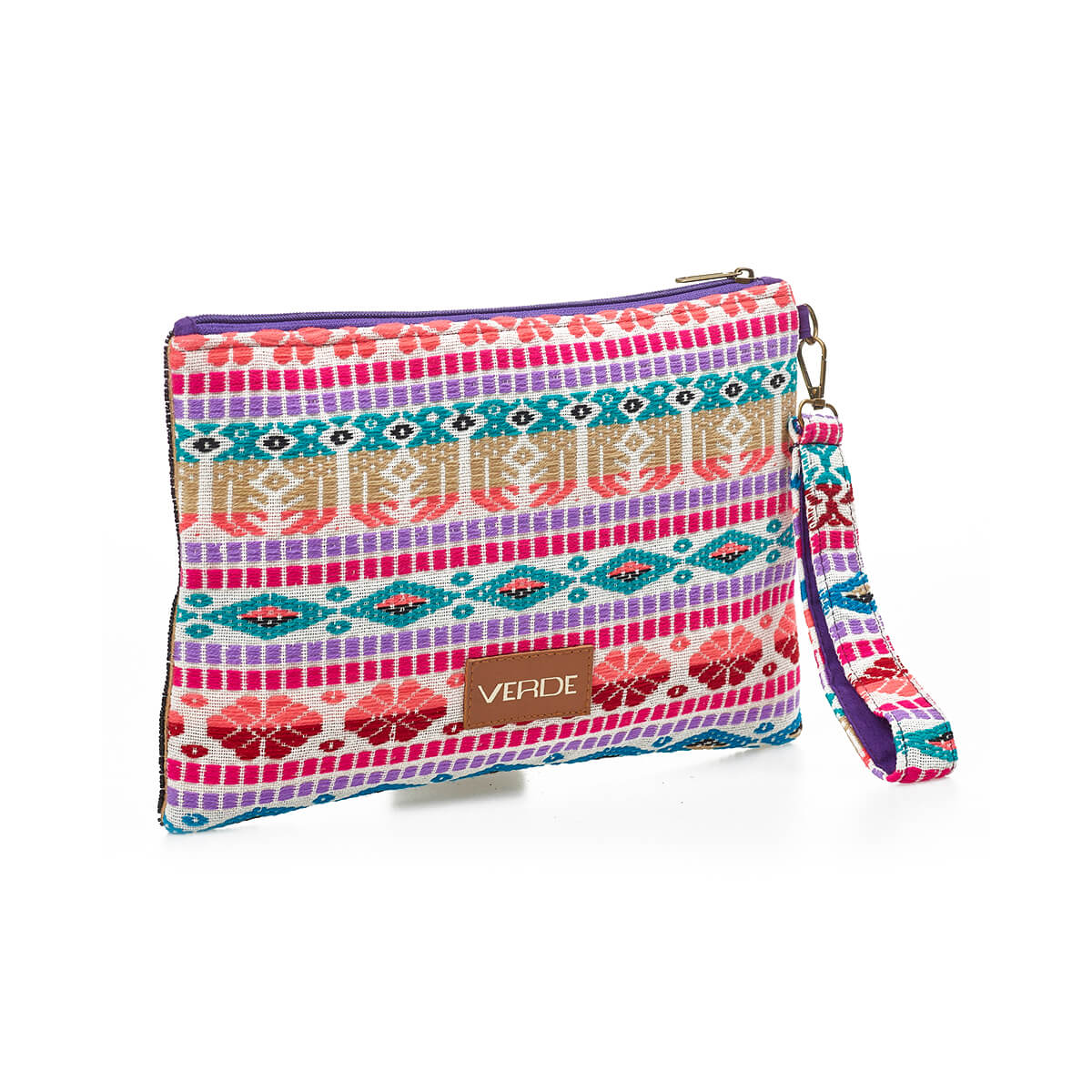 Verde Γυναικείο Αμπιγέ Τσαντάκι 01-1757 Βισκόζη Πολύχρωμο