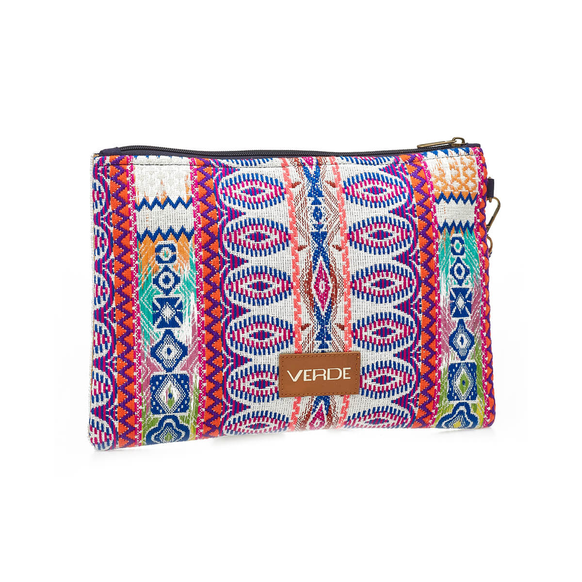 Verde Γυναικείο Αμπιγέ Τσαντάκι 01-1763 Βισκόζη Ματζέντα