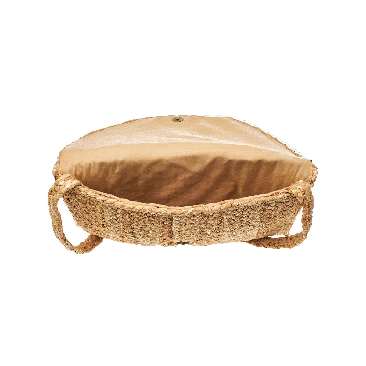 Verde Γυναικείο Αμπιγέ Τσαντάκι 01-1778 Γιούτα Ασημί