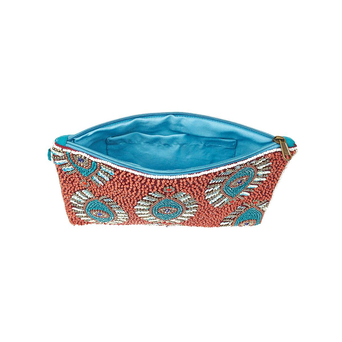 Verde Γυναικείο Αμπιγέ Τσαντάκι 01-1787 Βισκόζη Κόκκινο