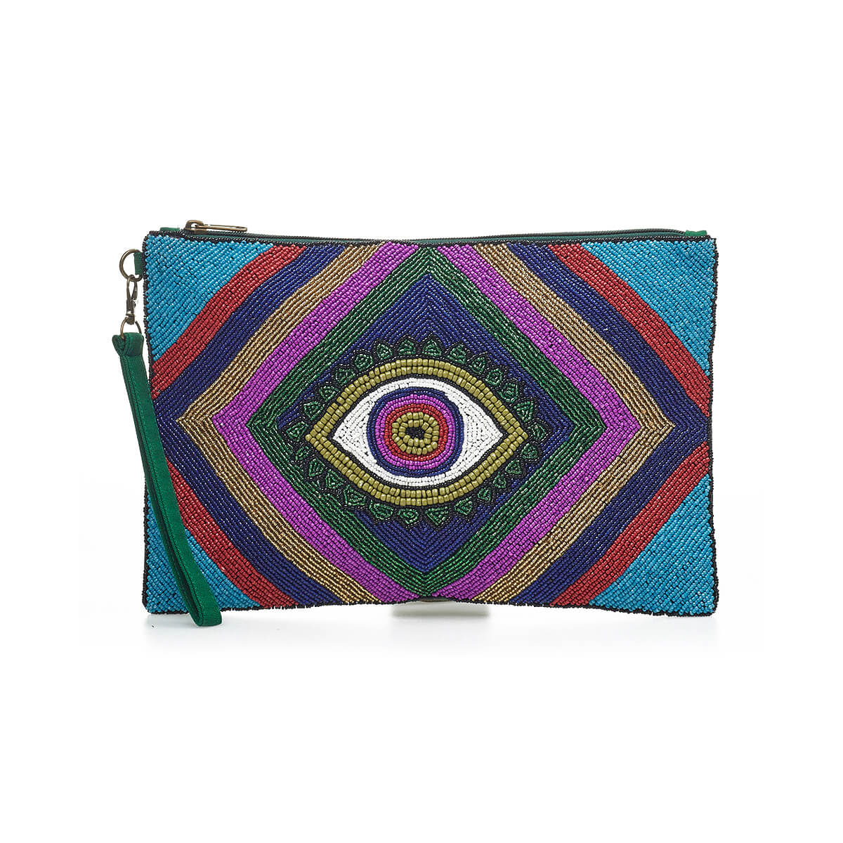 Verde Γυναικείο Αμπιγέ Τσαντάκι 01-1788 Βισκόζη Πράσινο