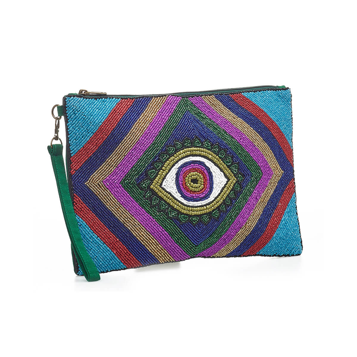 Verde Γυναικείο Αμπιγέ Τσαντάκι 01-1788 Βισκόζη Πράσινο