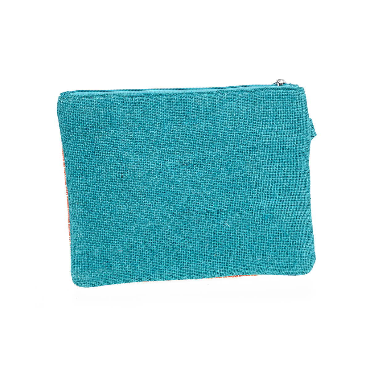 Verde Γυναικείο Αμπιγέ Τσαντάκι 01-1790 Γιούτα Τιρκουάζ