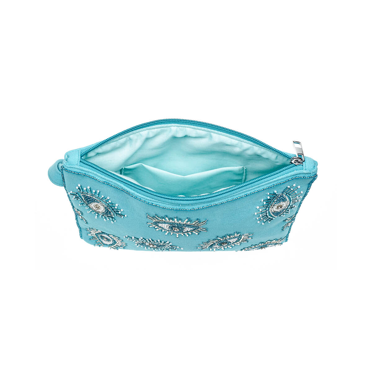 Verde Γυναικείο Αμπιγέ Τσαντάκι 01-1791 Γιούτα Μπλε