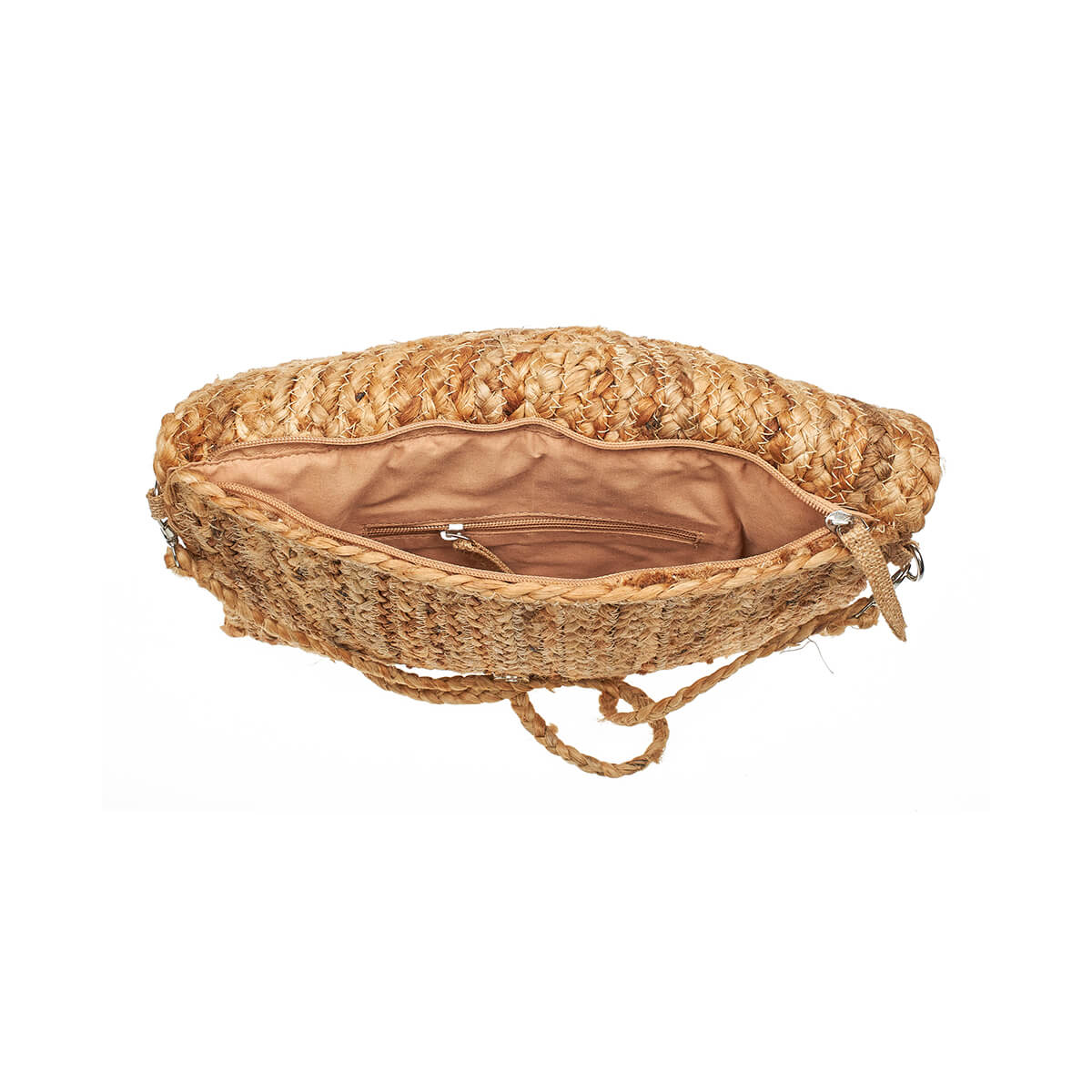 Verde Γυναικείο Αμπιγέ Τσαντάκι 01-1793 Γιούτα Εκρού