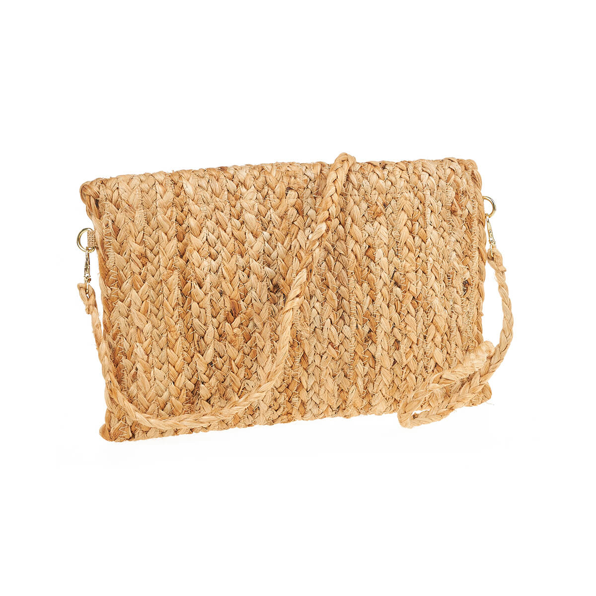 Verde Γυναικείο Αμπιγέ Τσαντάκι 01-1794 Γιούτα Μπεζ