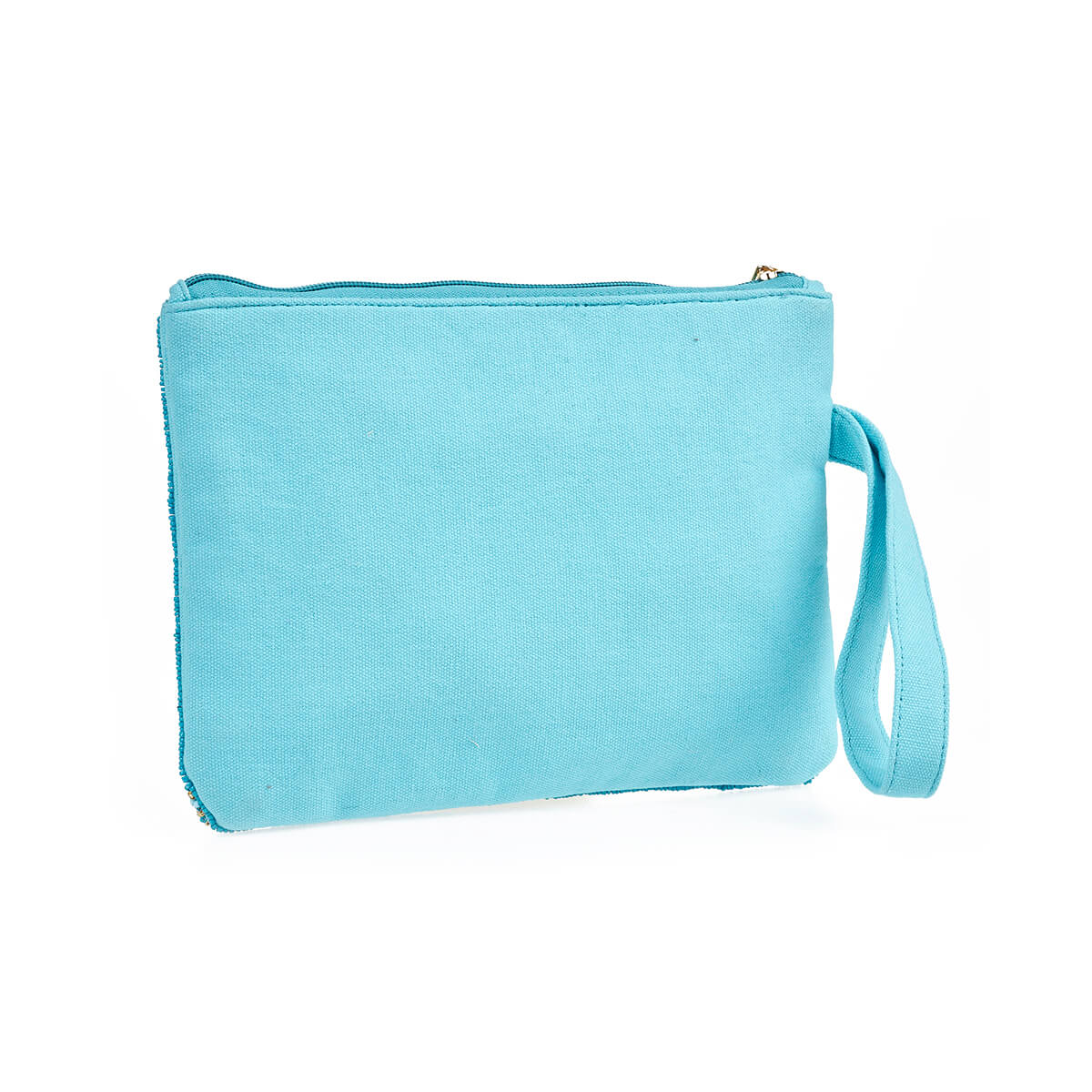 Verde Γυναικείο Αμπιγέ Τσαντάκι 01-1797 Γιούτα Τιρκουάζ