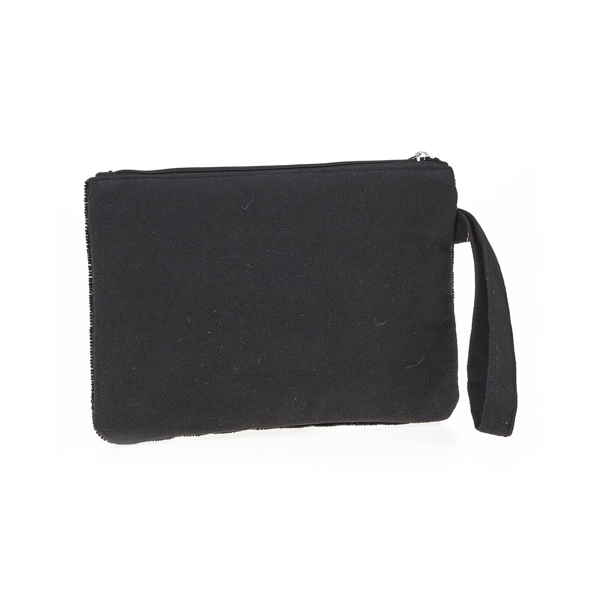 Verde Γυναικείο Αμπιγέ Τσαντάκι 01-1798 Γιούτα Μαύρο