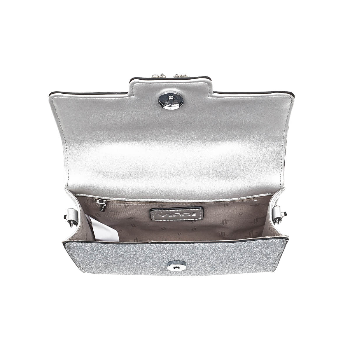 Verde Γυναικείο Αμπιγέ Τσαντάκι 01-1799 Ασημί