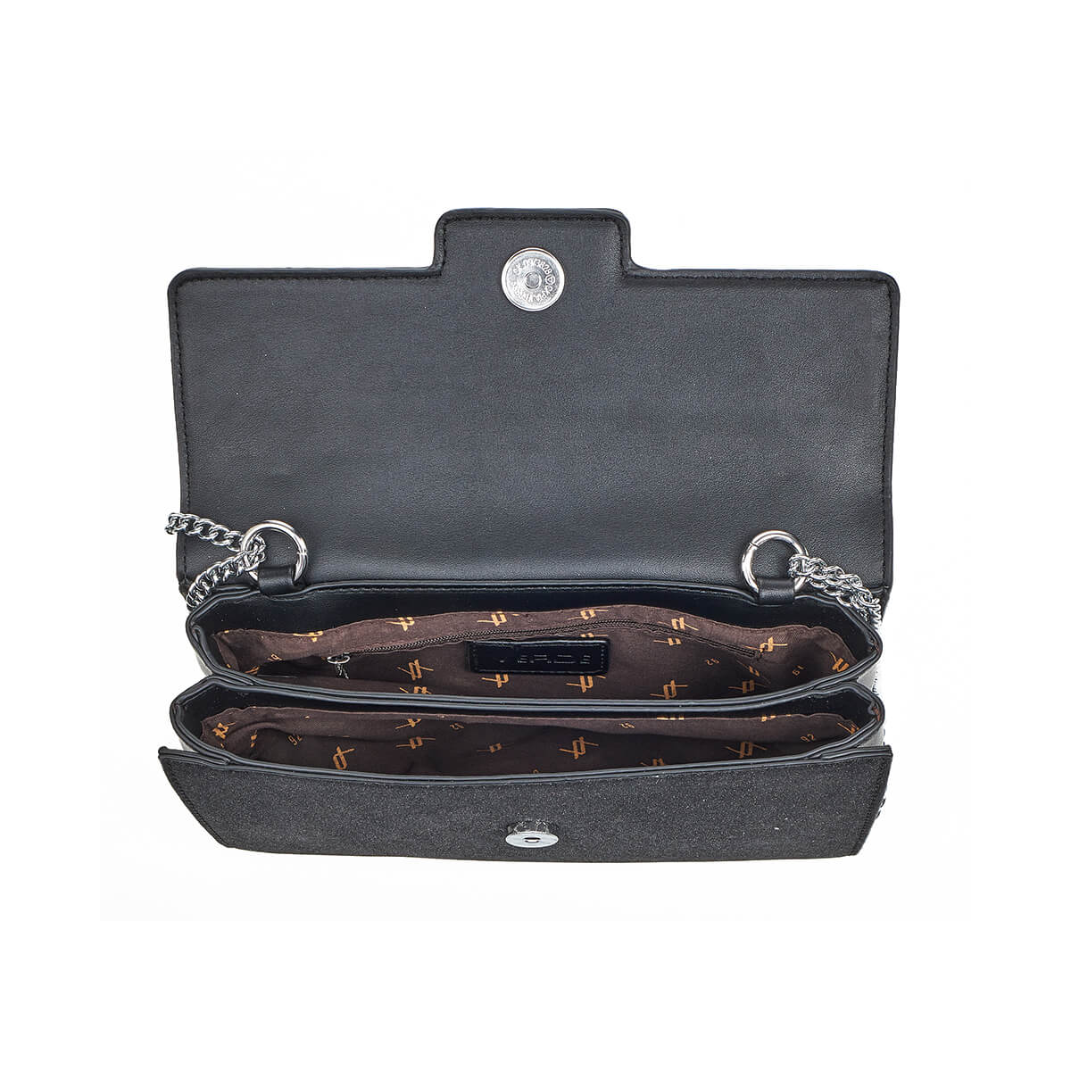 Verde Γυναικείο Αμπιγέ Τσαντάκι 01-1800 Μαύρο