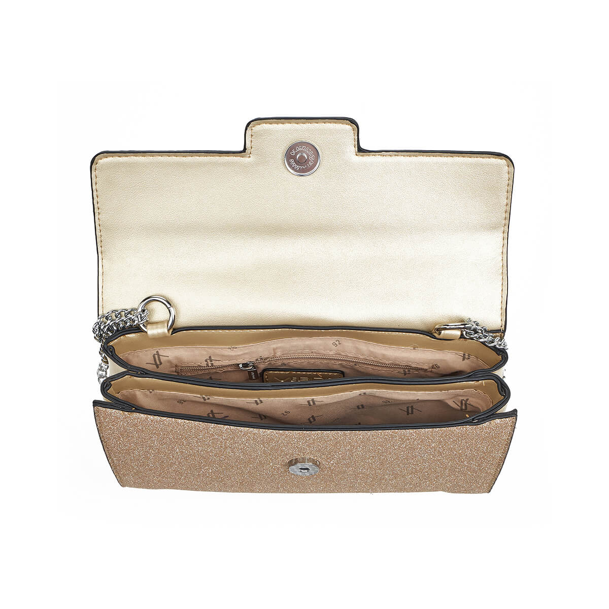 Verde Γυναικείο Αμπιγέ Τσαντάκι 01-1800 Χρυσό