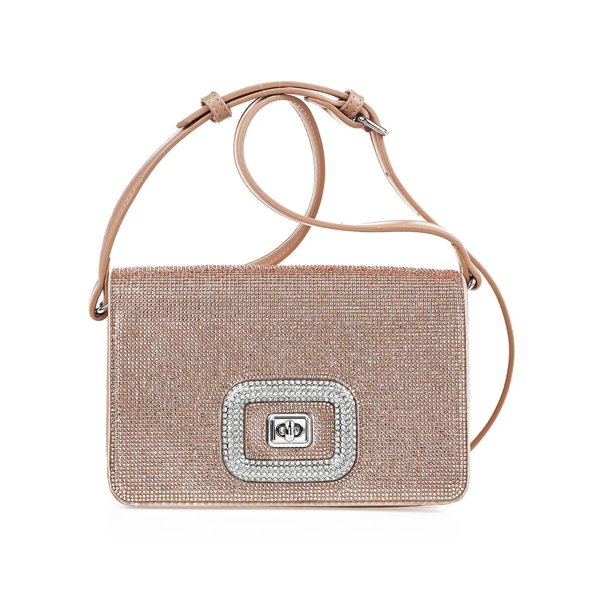 Verde Γυναικείο Αμπιγέ Τσαντάκι 01-1801 Σαμπανί