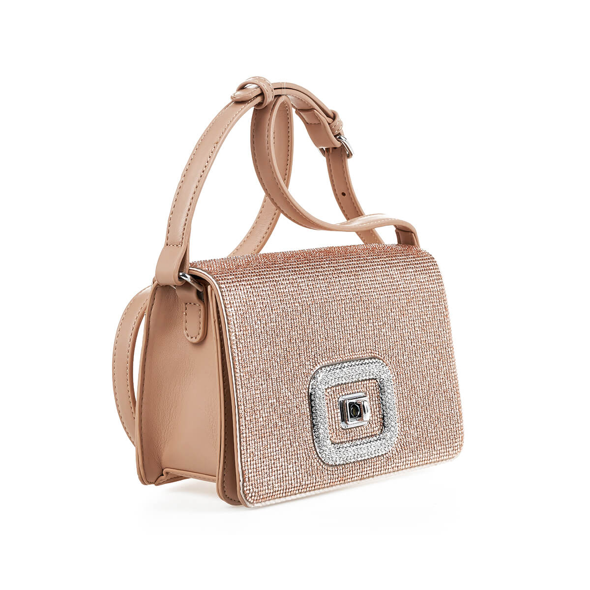 Verde Γυναικείο Αμπιγέ Τσαντάκι 01-1801 Σαμπανί