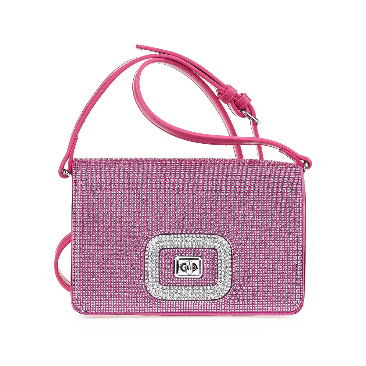 Verde Γυναικείο Αμπιγέ Τσαντάκι 01-1801 Φούξια