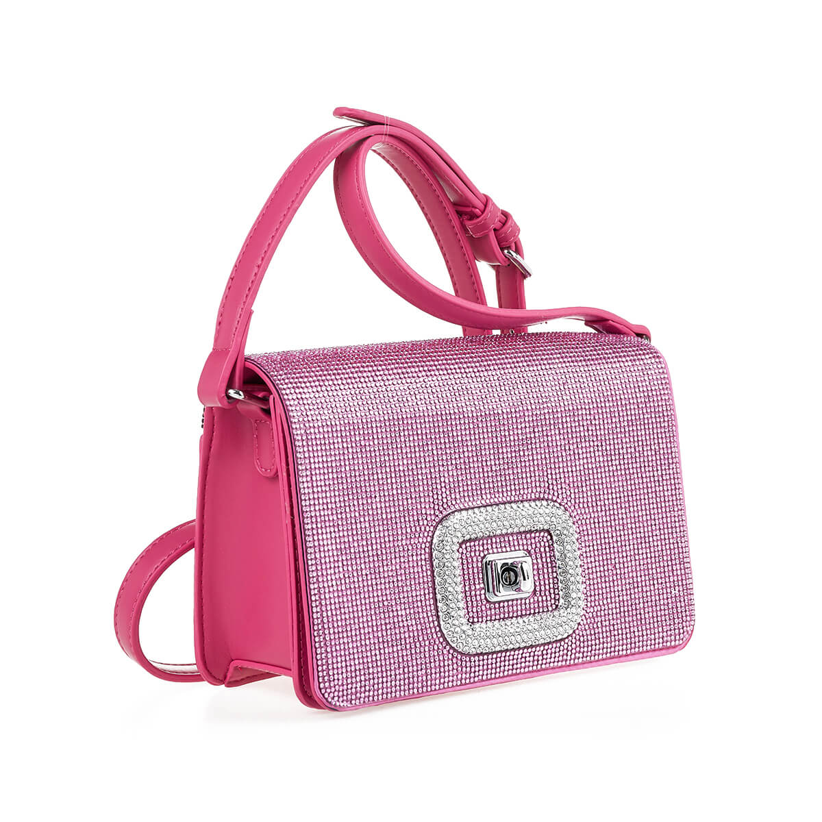 Verde Γυναικείο Αμπιγέ Τσαντάκι 01-1801 Φούξια