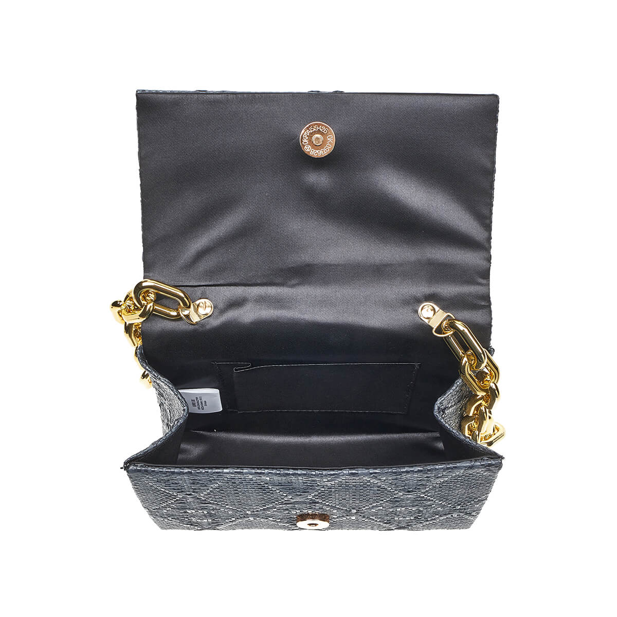 Verde Γυναικείο Αμπιγέ Τσαντάκι 01-1810 Μαύρο