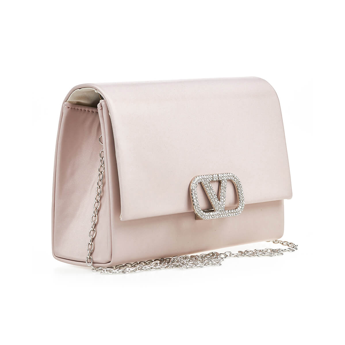 Verde Γυναικείο Αμπιγέ Τσαντάκι 01-1814 Ροζ