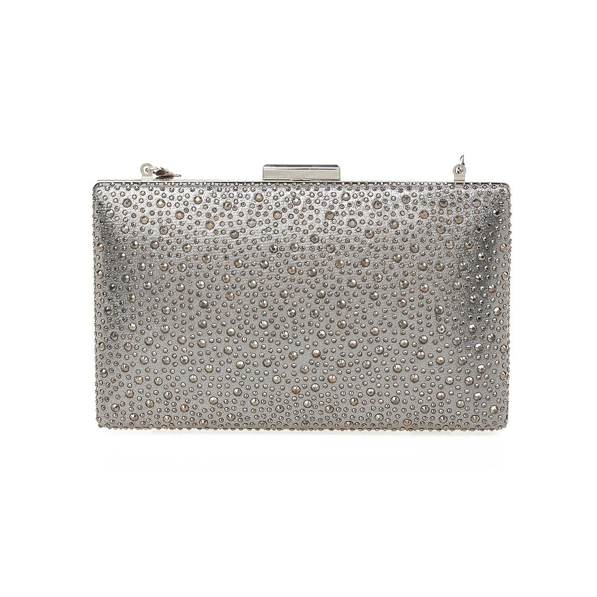 Verde Γυναικείο Αμπιγέ Τσαντάκι 01-1829 Σκούρο Γκρι