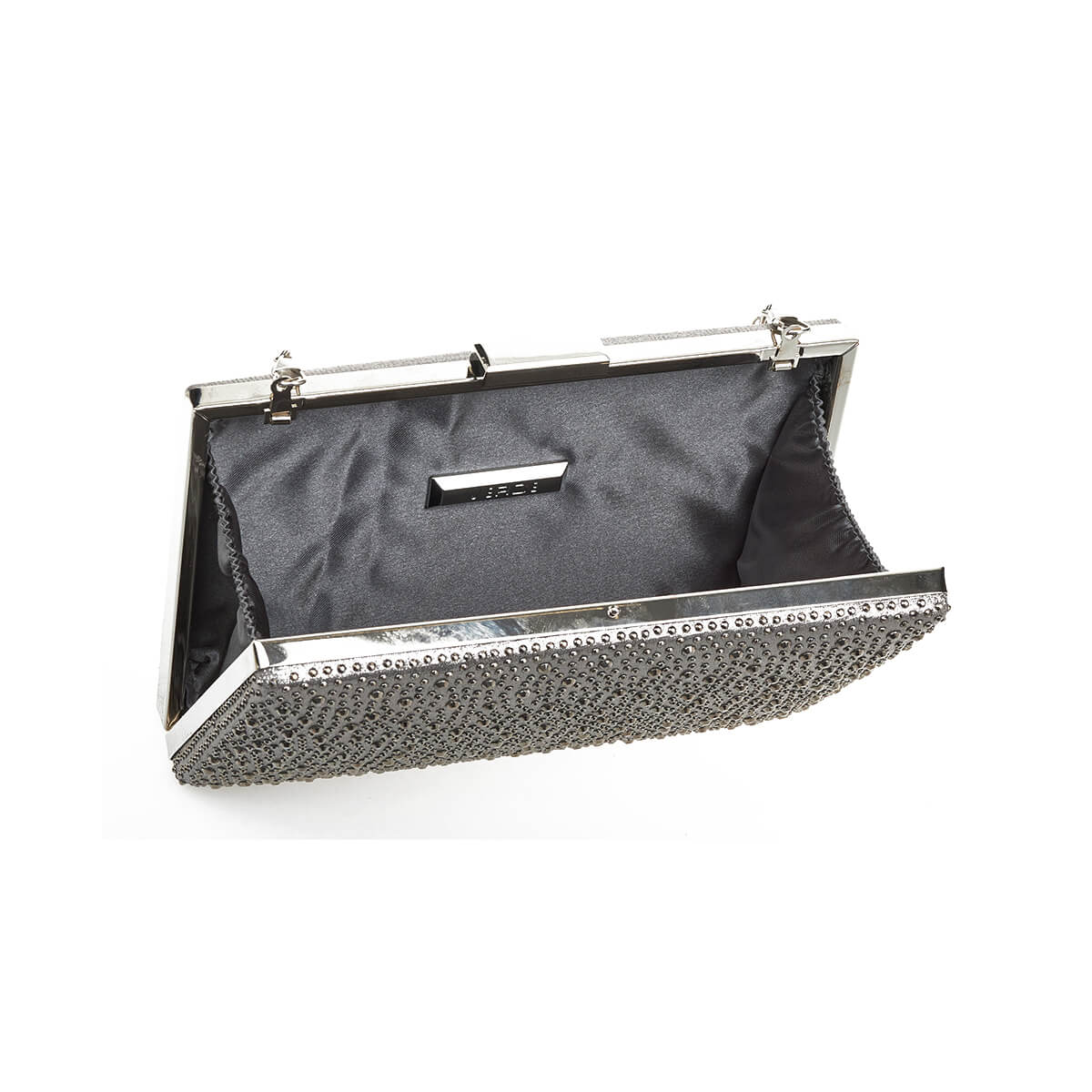 Verde Γυναικείο Αμπιγέ Τσαντάκι 01-1829 Σκούρο Γκρι