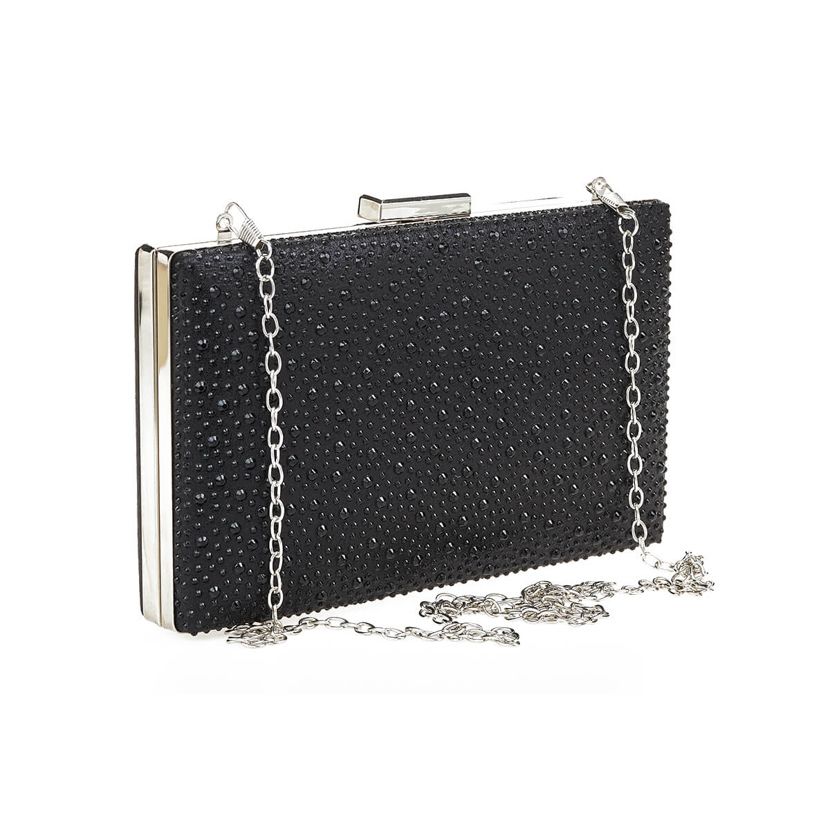 Verde Γυναικείο Αμπιγέ Τσαντάκι 01-1829 Μαύρο