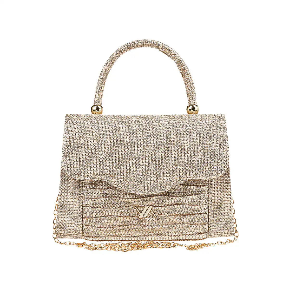 Verde Γυναικείο Αμπιγέ Τσαντάκι 01-1840 Χρυσό Verde Γυναικείο Αμπιγέ Τσαντάκι 01-1840 Χρυσό