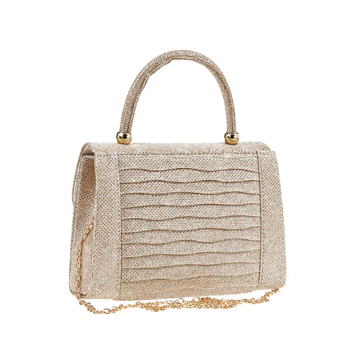 Verde Γυναικείο Αμπιγέ Τσαντάκι 01-1840 Χρυσό