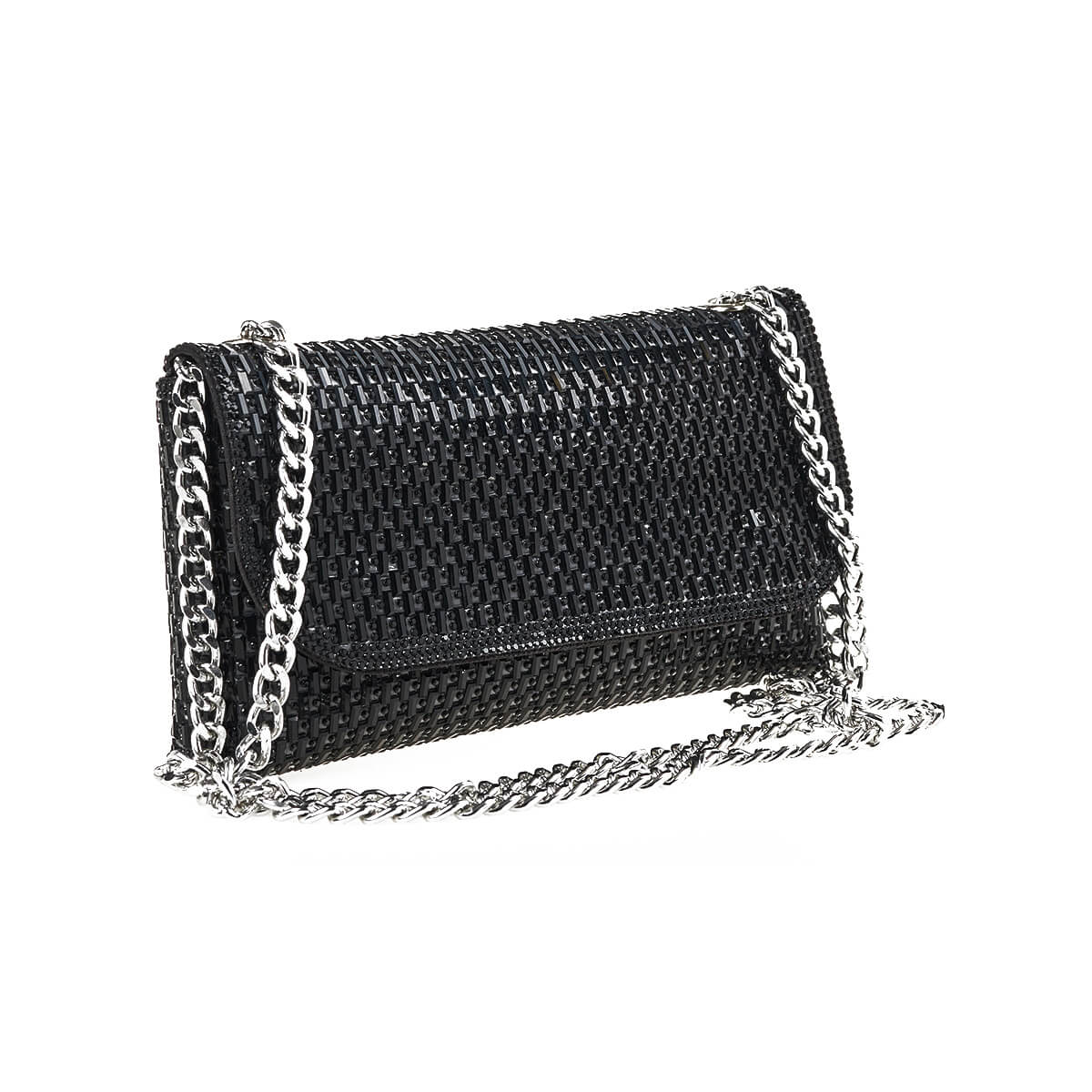 Verde Γυναικείο Αμπιγέ Τσαντάκι 01-1854 Μαύρο