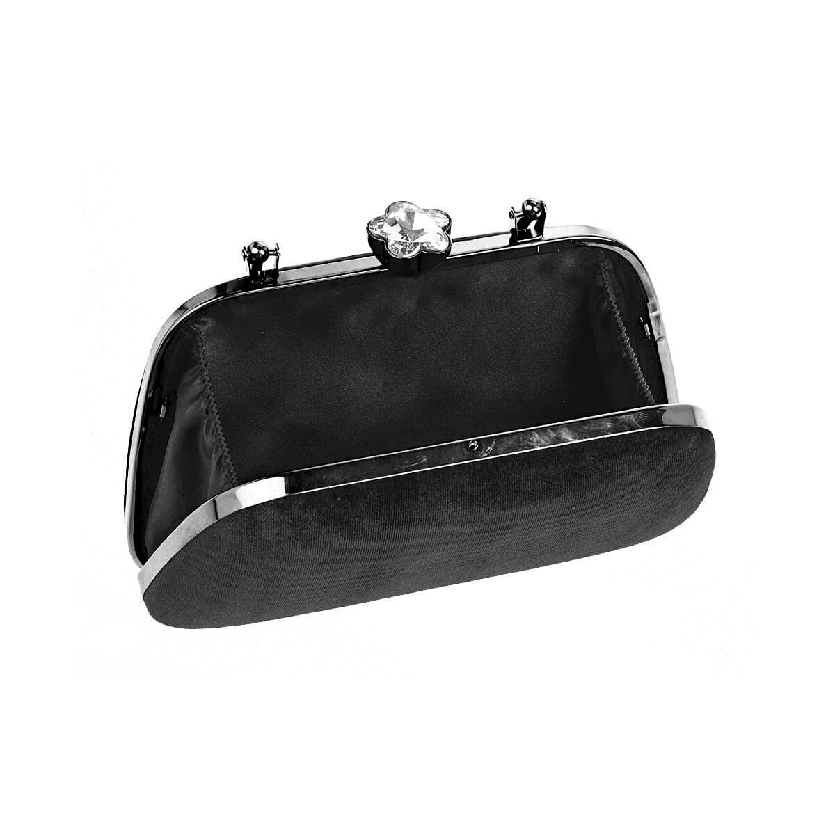 VERDE ΓΥΝΑΙΚΕΙΟ ΑΜΠΙΓΙΕ ΤΣΑΝΤΑΚΙ 01-1864 ΒΕΛΟΥΔΟ ΜΑΥΡΟ