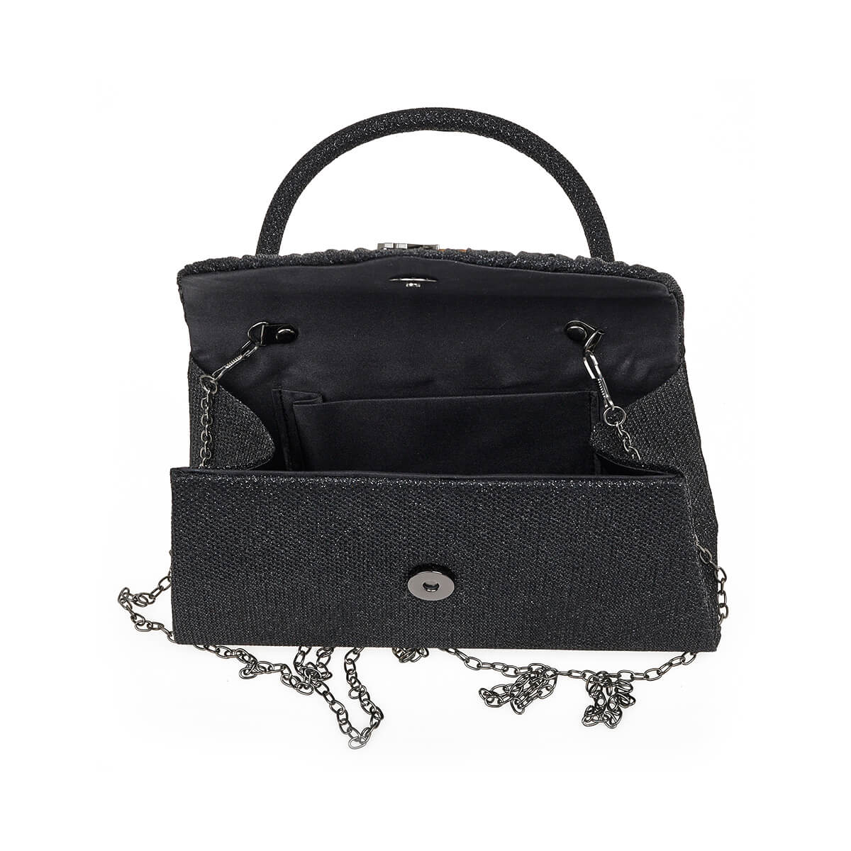 VERDE ΓΥΝΑΙΚΕΙΟ ΑΜΠΙΓΙΕ ΤΣΑΝΤΑΚΙ 01-1871 ΜΑΥΡΟ