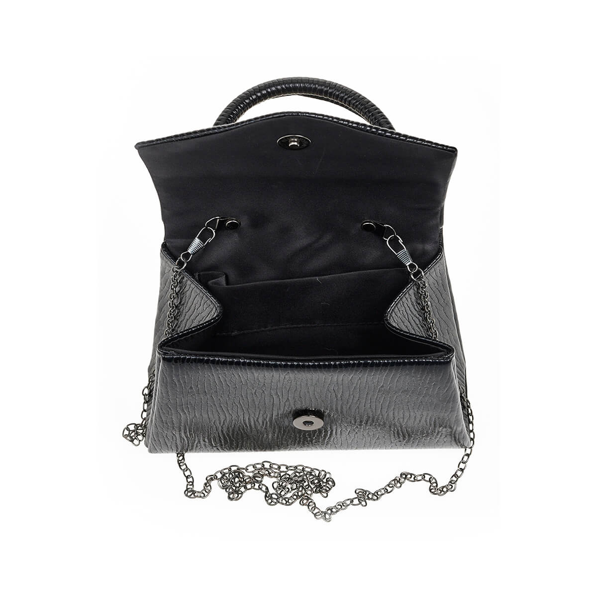 VERDE ΓΥΝΑΙΚΕΙΟ ΑΜΠΙΓΙΕ ΤΣΑΝΤΑΚΙ 01-1875 ΜΑΥΡΟ