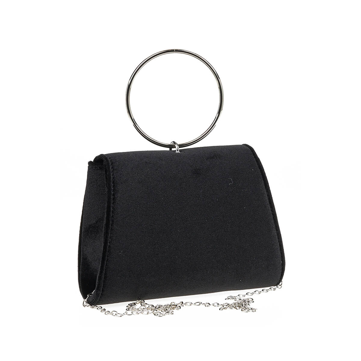 VERDE ΓΥΝΑΙΚΕΙΟ ΑΜΠΙΓΙΕ ΤΣΑΝΤΑΚΙ 01-1880 ΒΕΛΟΥΔΟ ΜΑΥΡΟ/ΑΣΗΜΙ