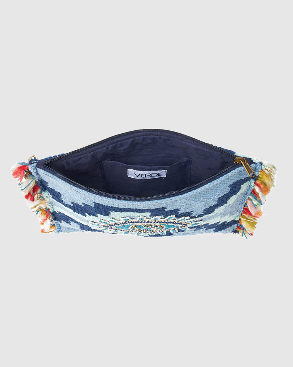 VERDE ΓΥΝΑΙΚΕΙΟ ΑΜΠΙΓΙΕ 01-1919 ΒΑΜΒΑΚΕΡΟ ΙΝΔΙΑΣ ΜΠΛΕ