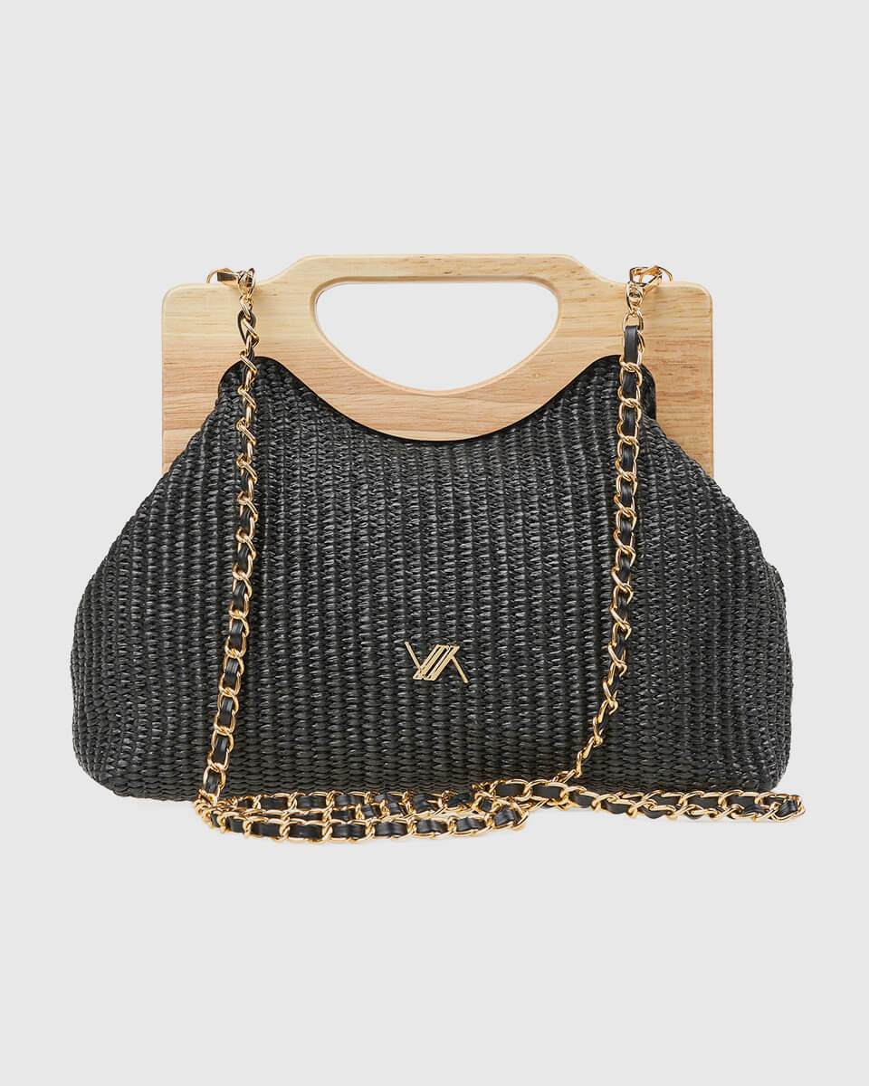 VERDE ΓΥΝΑΙΚΕΙΟ ΑΜΠΙΓΙΕ 01-1974 ΨΑΘΙΝΟ/ ΜΑΥΡΟ