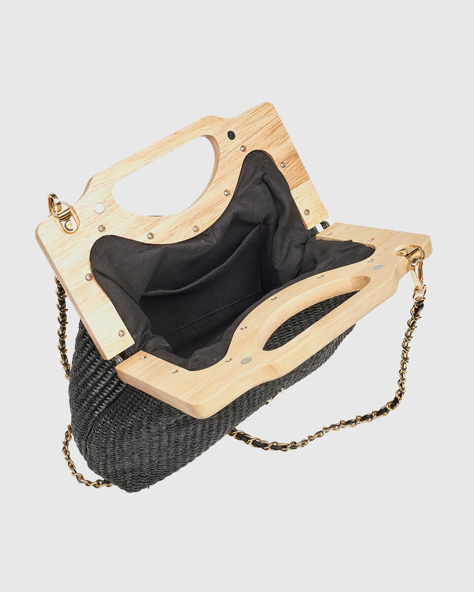 VERDE ΓΥΝΑΙΚΕΙΟ ΑΜΠΙΓΙΕ 01-1974 ΨΑΘΙΝΟ/ ΜΑΥΡΟ