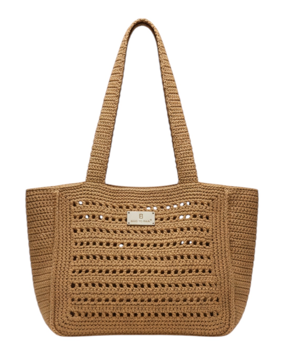 Ψάθινη τσάντα ώμου XY-2659 – Χακί