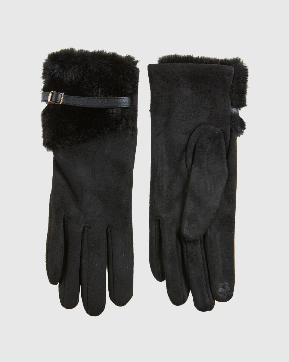 VERDE ΓΥΝΑΙΚΕΙΑ ΓΑΝΤΙΑ 02-0000798 ΜΑΥΡΟ VERDE ΓΥΝΑΙΚΕΙΑ ΓΑΝΤΙΑ 02-0000798 ΜΑΥΡΟ