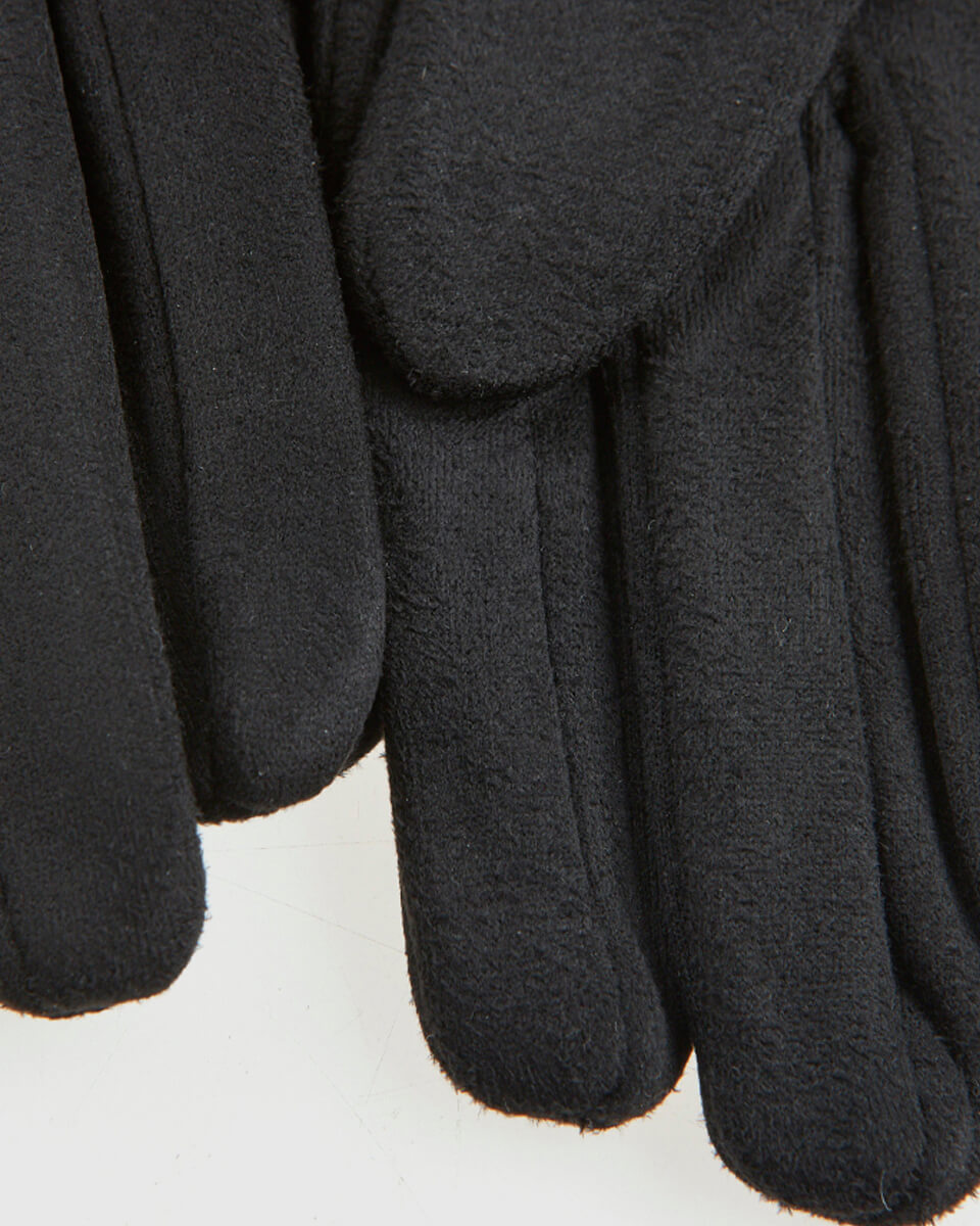 VERDE ΓΥΝΑΙΚΕΙΑ ΓΑΝΤΙΑ 02-0000809 ΜΑΥΡΟ VERDE ΓΥΝΑΙΚΕΙΑ ΓΑΝΤΙΑ 02-0000809 ΜΑΥΡΟ