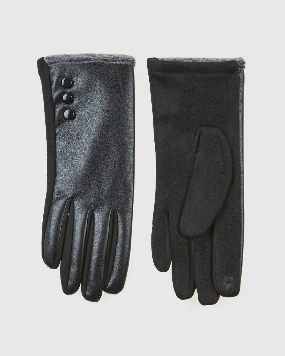 VERDE ΓΥΝΑΙΚΕΙΑ ΓΑΝΤΙΑ 02-0000828 ΜΑΥΡΟ VERDE ΓΥΝΑΙΚΕΙΑ ΓΑΝΤΙΑ 02-0000828 ΜΑΥΡΟ