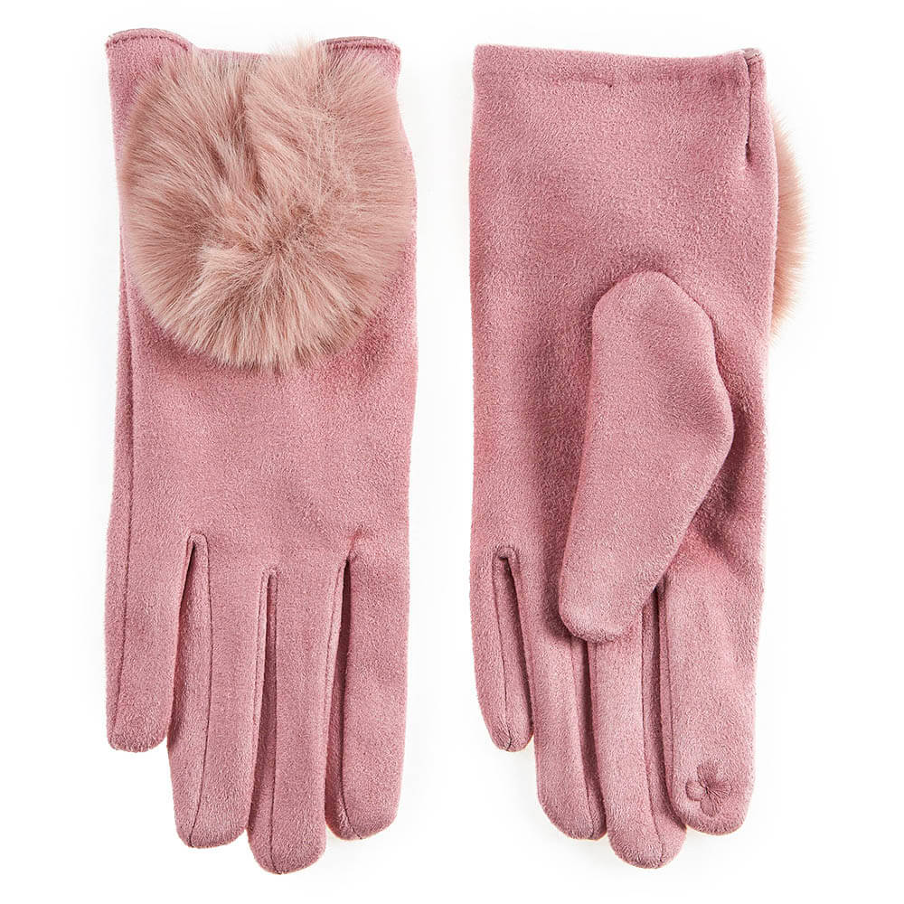 Verde Γυναικεία Γάντια one size 02-0655 ΡΟΖ Verde Γυναικεία Γάντια one size 02-0655 ΡΟΖ