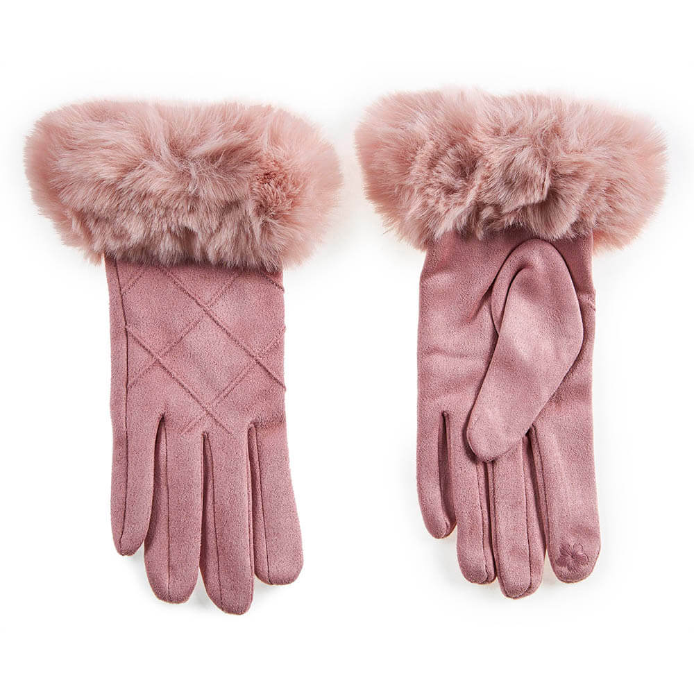 Verde Γυναικεία Γάντια one size 02-0664 ΡΟΖ Verde Γυναικεία Γάντια one size 02-0664 ΡΟΖ