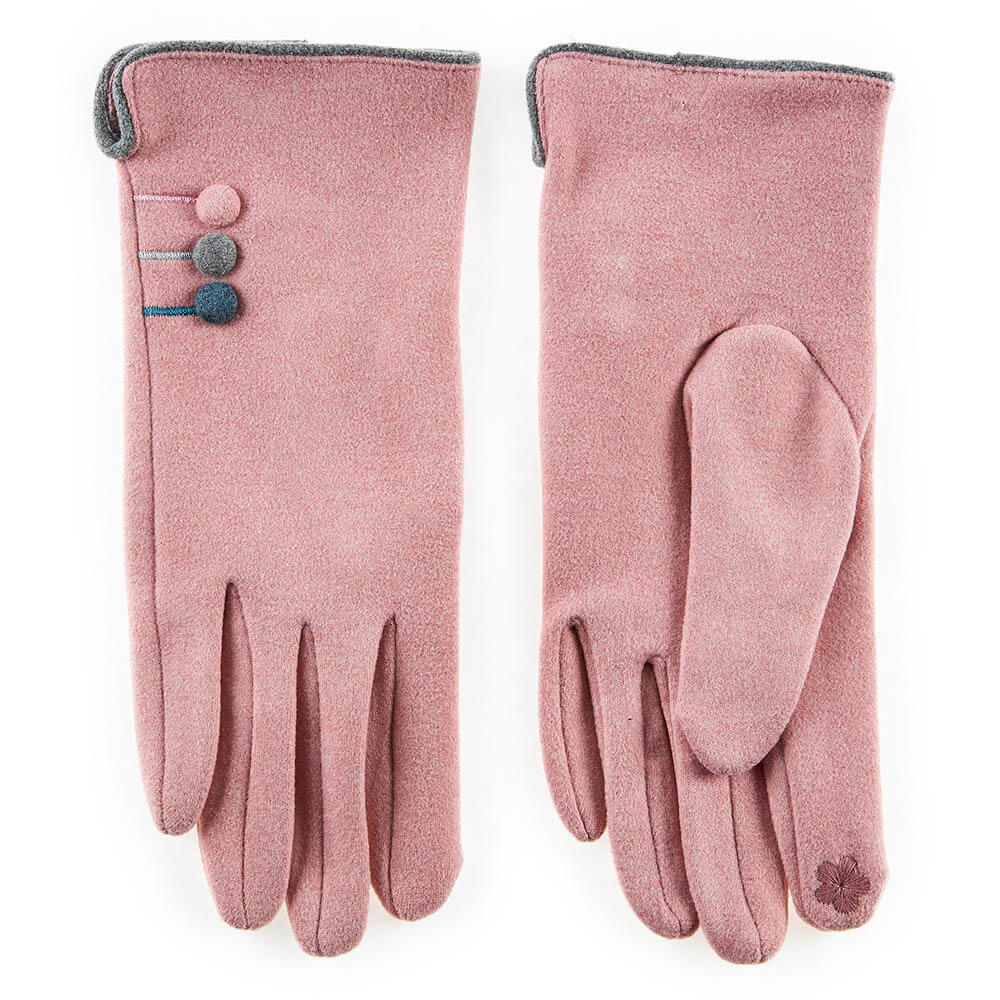 Verde Γυναικεία Γάντια one size 02-0668 ΡΟΖ Verde Γυναικεία Γάντια one size 02-0668 ΡΟΖ