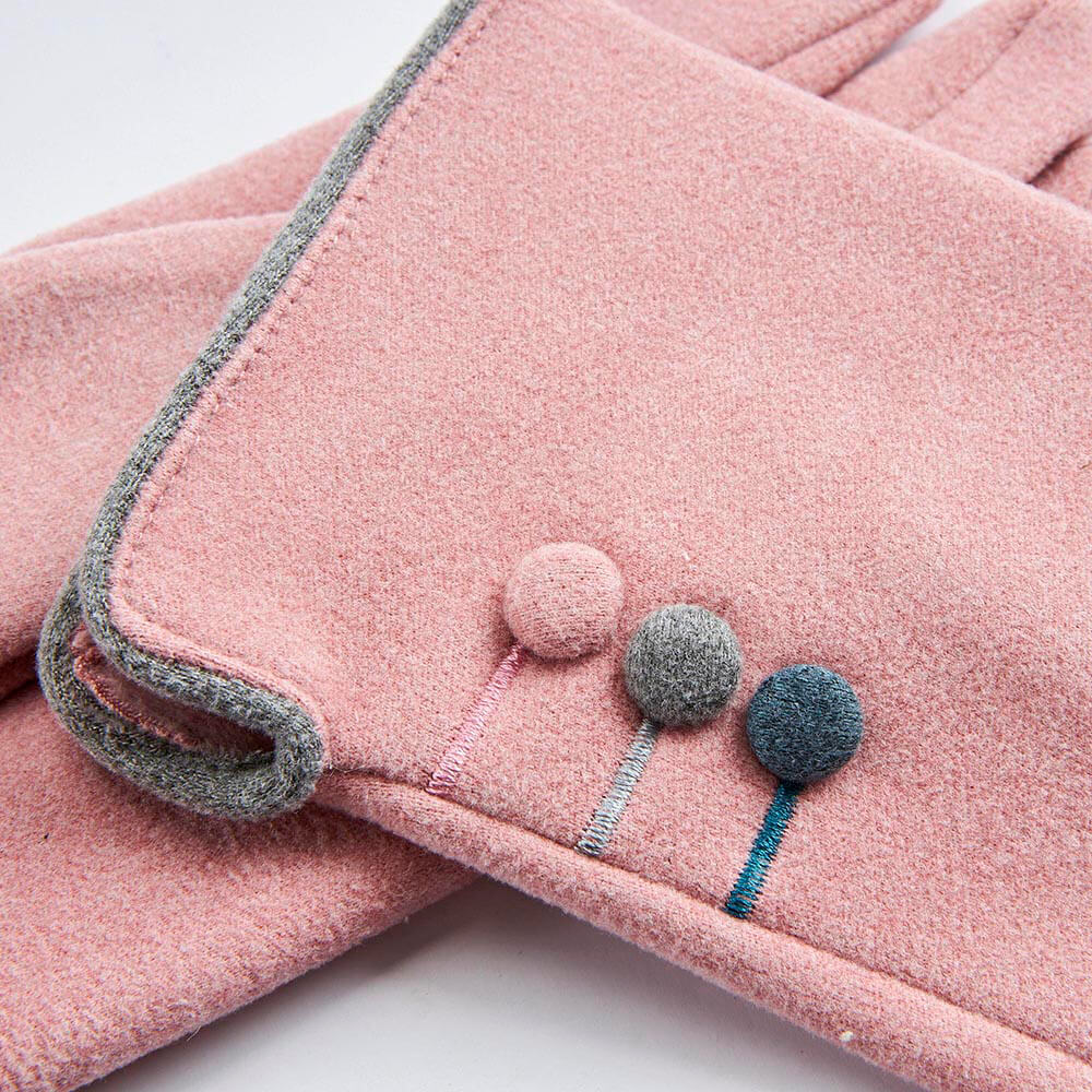 Verde Γυναικεία Γάντια one size 02-0668 ΡΟΖ Verde Γυναικεία Γάντια one size 02-0668 ΡΟΖ