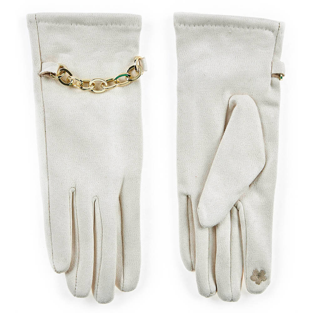 Verde Γυναικεία Γάντια one size 02-0670 ΕΚΡΟΥ Verde Γυναικεία Γάντια one size 02-0670 ΕΚΡΟΥ